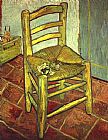 Vincent van Gogh Vincent's Chair with His Pipe painting